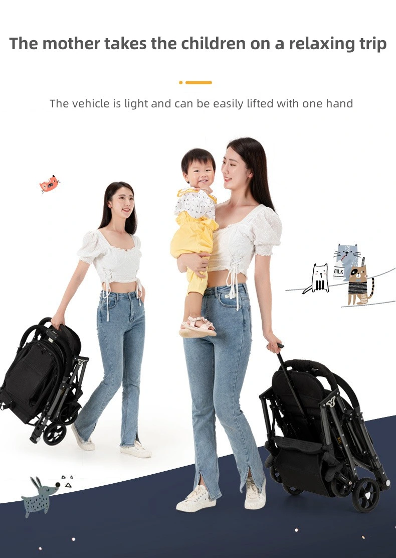 Good Baby Lightweight Pocket Portable Aluminum Baby Children Kids Baby Buggy